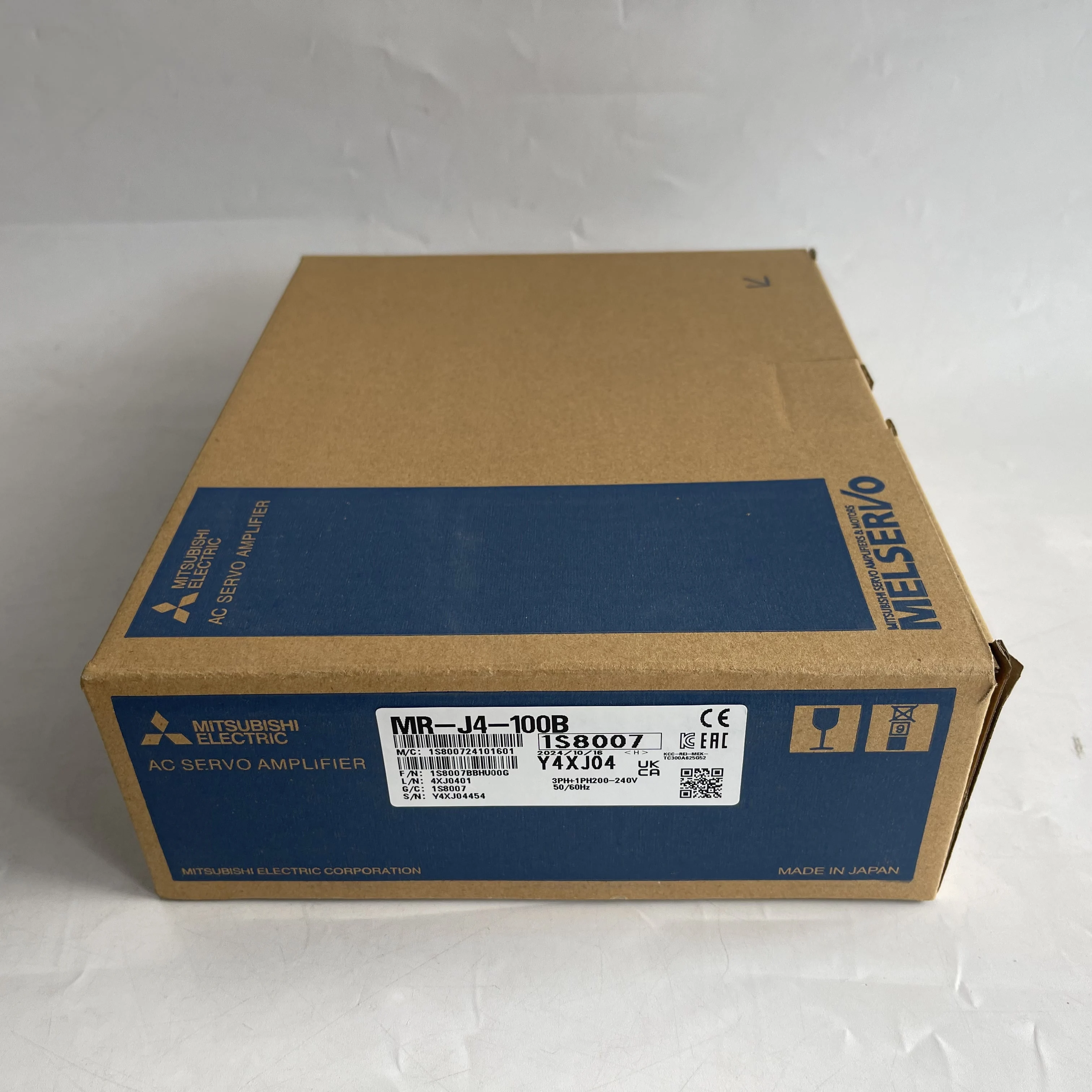 Mitsubishi AC Servo Amplifier MR-J4-100B