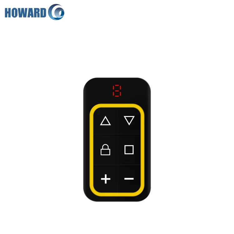 最大8台のロールシャッタードア、ガレージドア、電動ドアを操作可能なリモコン ユニバーサル