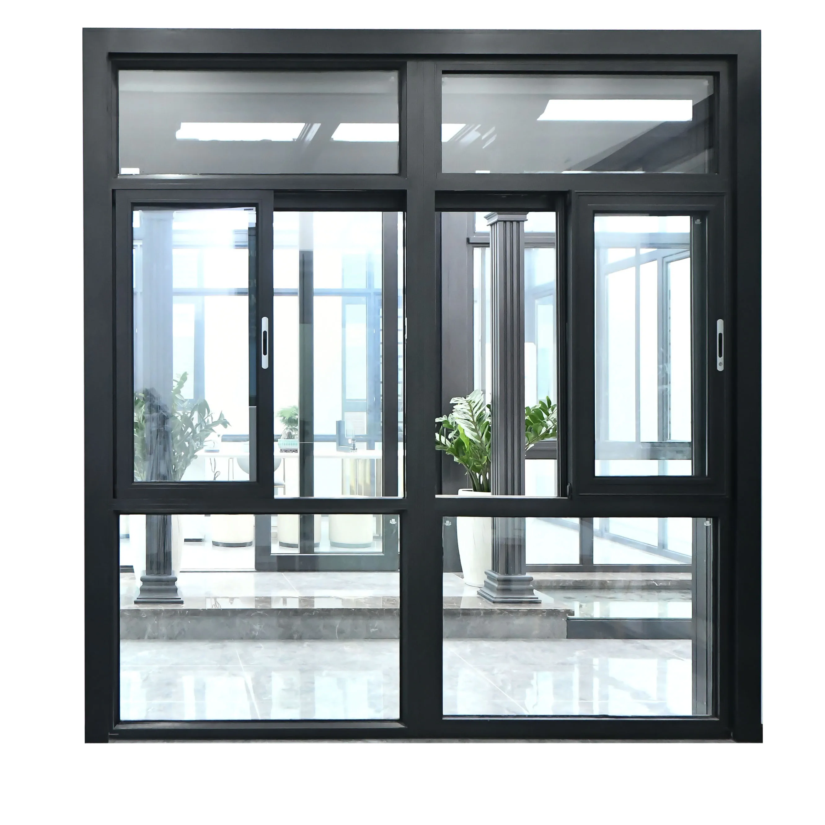 Double Glazed 3 Tracks Sliding Window Aluminum Sliding Windows Buy Windows Aluminum Sliding