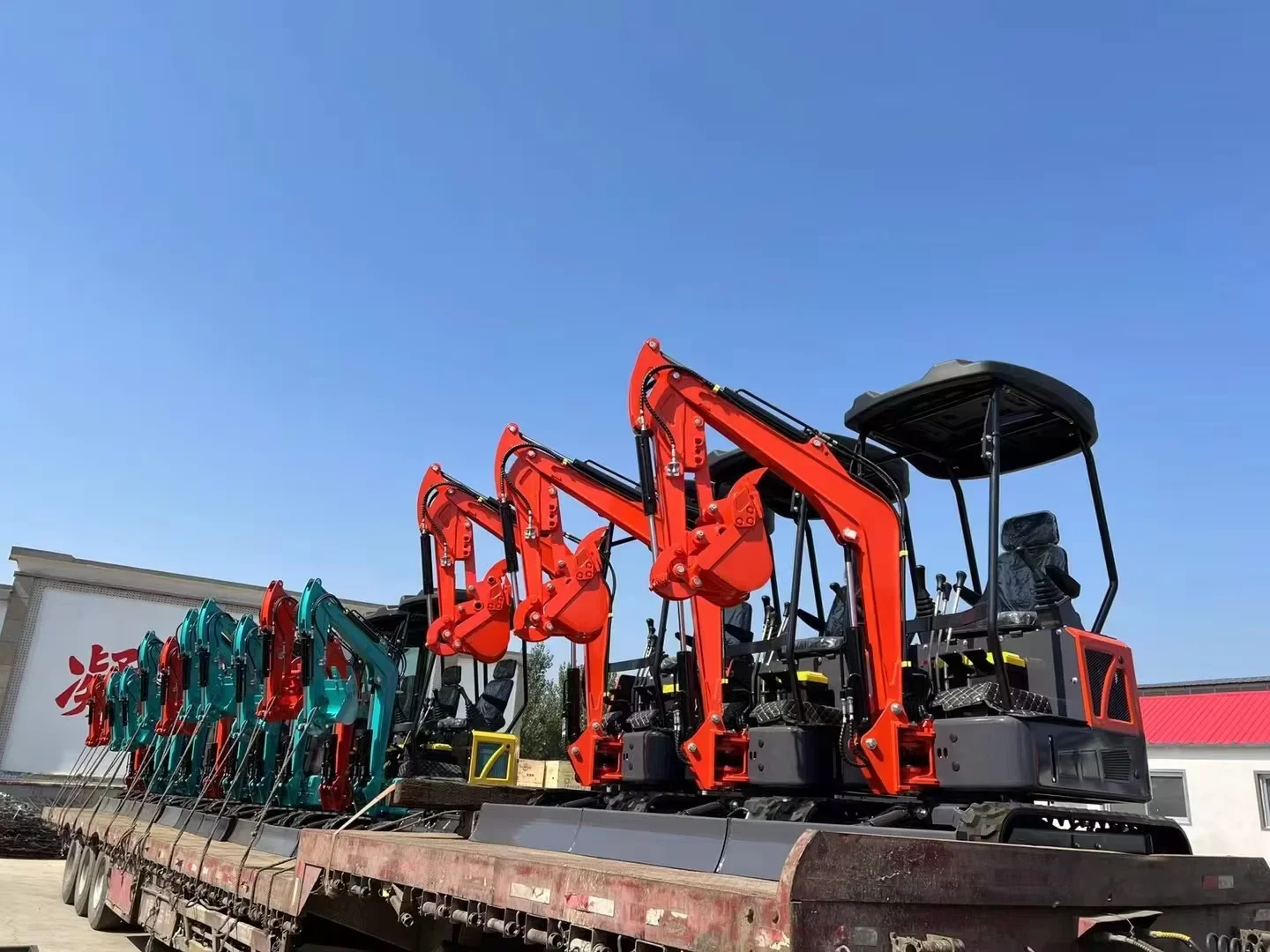 Farm Dig Machine China Full Hydraulic 1.2ton 1.8ton Small Garden Farm Digging Machine ...