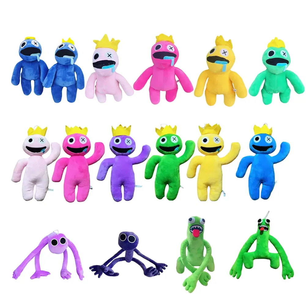 Rainbow Friends Stuffed Animals, Purple Rainbow Friends Plush
