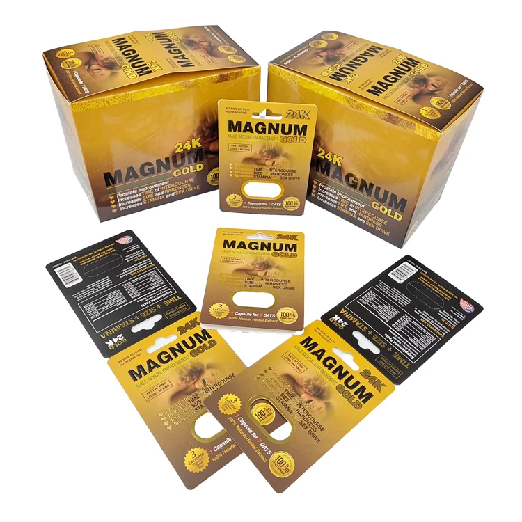High Quality 100% Biodegradable White Cardboard Paper Box Best Selling Sex Pills Packaging Paper Box for Men Enhancement