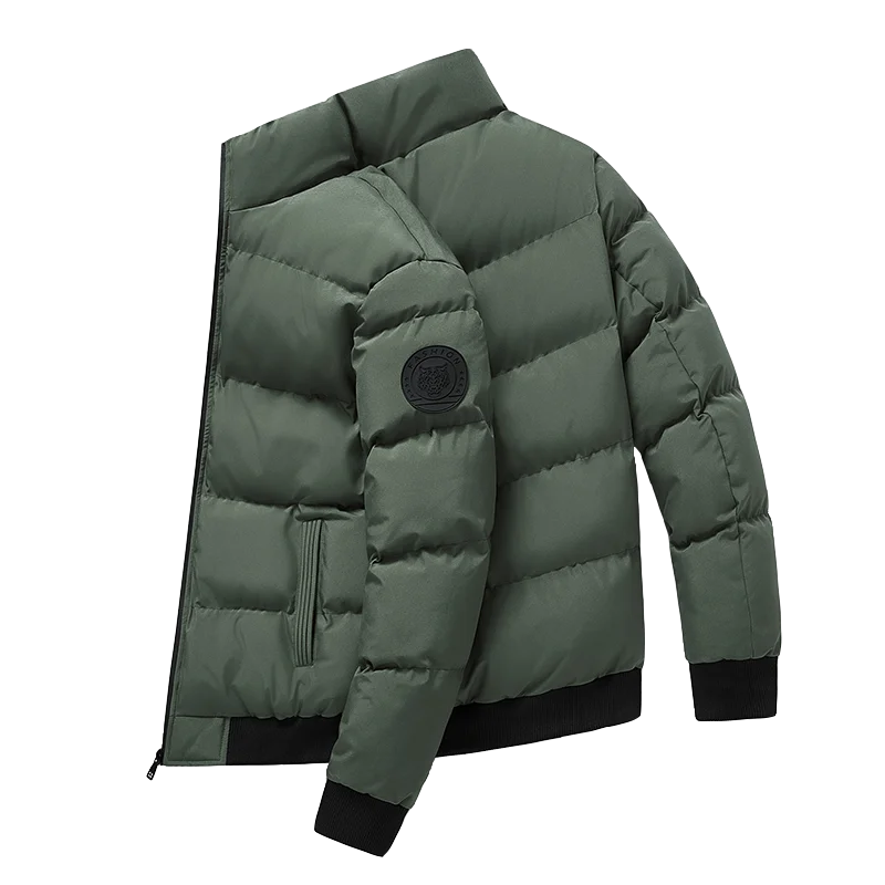 Men Fashion New Design Winter Puffer Shiny Jacket Warm Padding ...