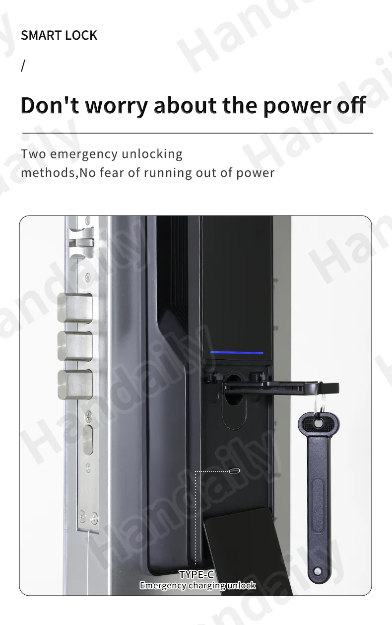 waterproof tuya 3d face recognition smart lock biometric fingerprint with video call function for gate digital door lock p60-9