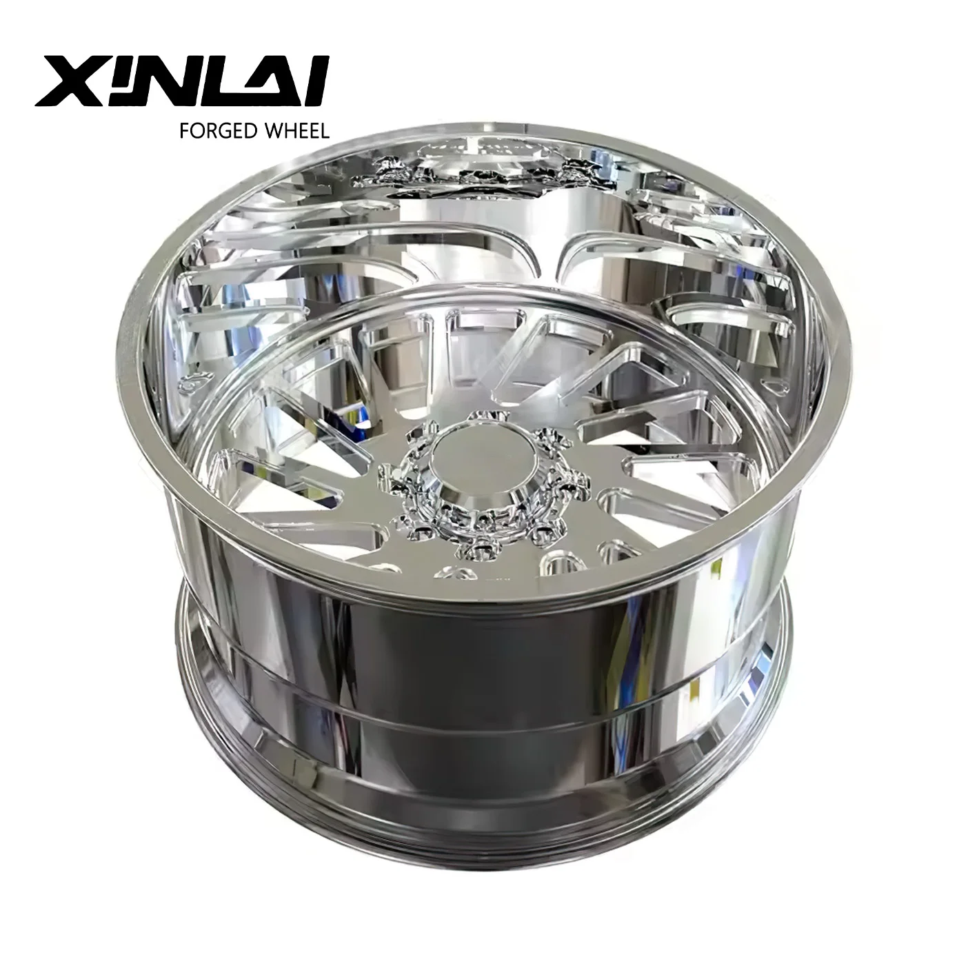 XL Deep Dish Chrome Mesh Design Off-Road 5x127 5x139.7 6x139.7 6061-T6 Aluminum Wheel Rim for Toyota Hilux Jeep Wrangler - Image 5