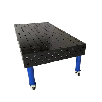 2000*1000*200mm 3D Cast Iron Steel Welding Table Nitrided with Measuring Scales and Accessories