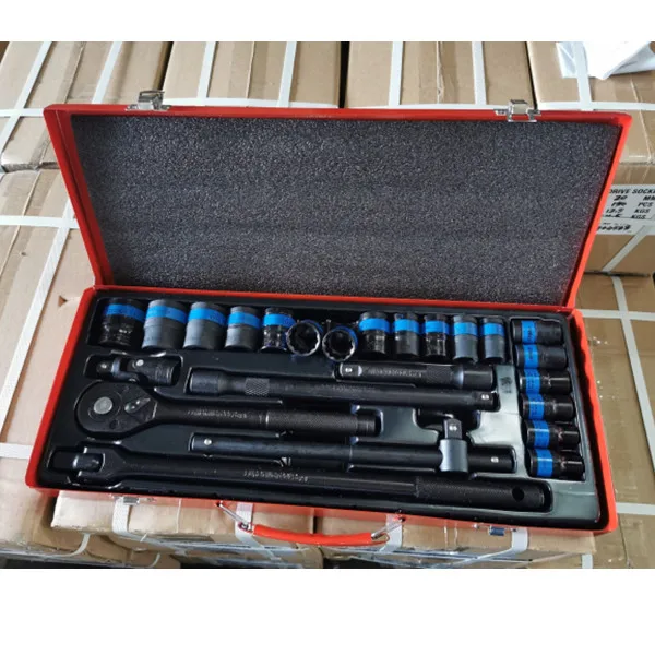 24 Pcs German Socket Set Black Color Popular Tool Set