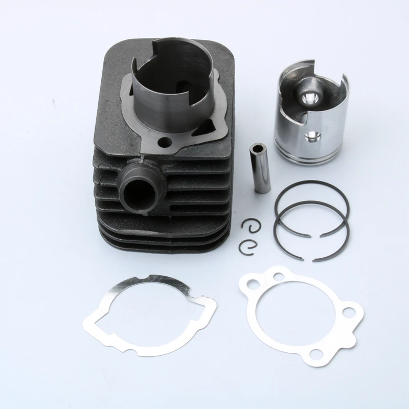 43mm 50cc 65cc Engine Big Bore Racing Cylinder Kit for Ciao50 Boss50  Boxer Grillo Si Bravo Ceao 50cc 10mm 2T