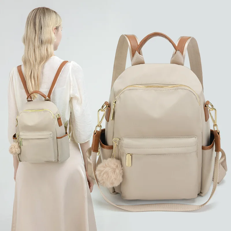 Fashionable Oxford cloth small backpack Trendy Casual Oxford Cloth Backpack for Women main image 2