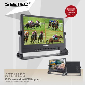 SEETEC ATEM156 15.6 Inch Director Monitor, Aluminum Alloy Case, Portable for Outdoor Broadcast, OEM/ODM Manufacturer detail image