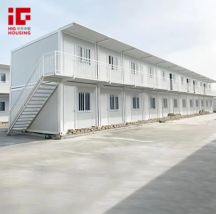 Modular Portable Oil Gas Field Housing Temporary Classrooms Worker Camp Office Building Flat Pack Container House