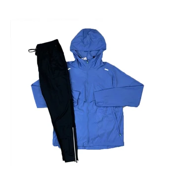 Men's Lightweight Summer Running Jacket Waterproof 2025 Reflective Windbreaker for Sports Training Set Style Windbreaker
