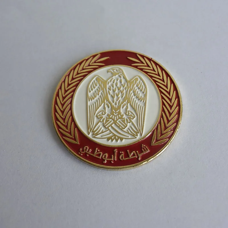 haad 猎鹰红色白色徽章徽章,阿联酋国庆节礼物 - buy badges for uae