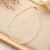 FrFosted White Glitter Stone