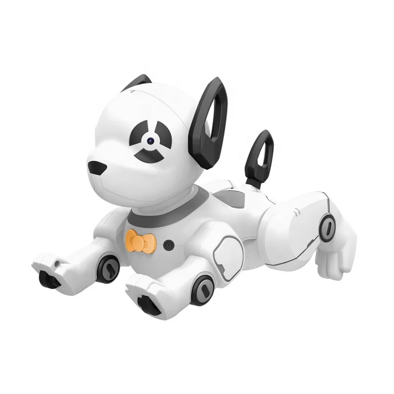 Hot Selling Remote Control Robot Dog Programmable Smart Interactive Robotic Pets RC Stunt Robot Dog Toys for Kids Gift