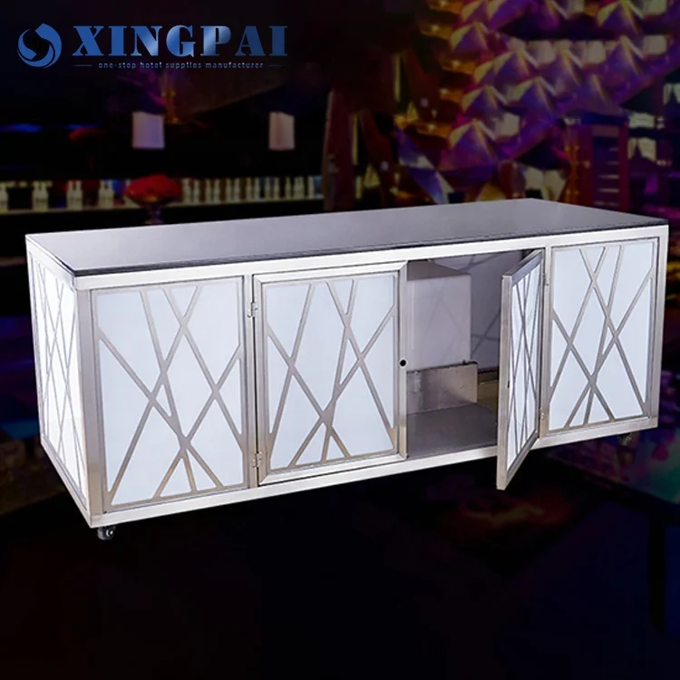 XINGPAI Modern Hotel Dining Tables Cooking Station Buffet Counter  Foldable Buffet Table