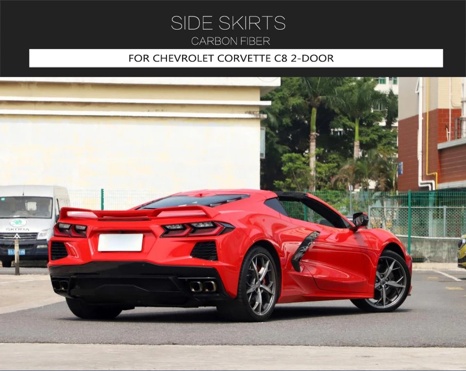 Auto Car Body Kits - Carbon Fiber Rear Bumper for C8 Corvette
