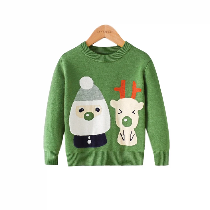 RTS Cute Pattern Sweaters Kids Pullover Baby Christmas Sweaters Ready to Ship