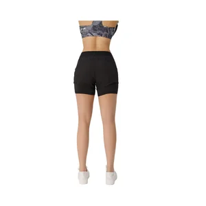 Wholesale Cheap Price Women Summer Outdoor Quick Dry Drawstring Tennis Shorts  Yoga Wear