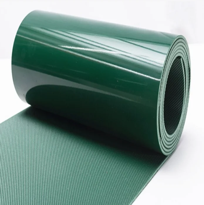 Factory New Promotion Felt 1.2mm Pvc Nylon Flat Cleated Nylon Conveyor Belt Texture