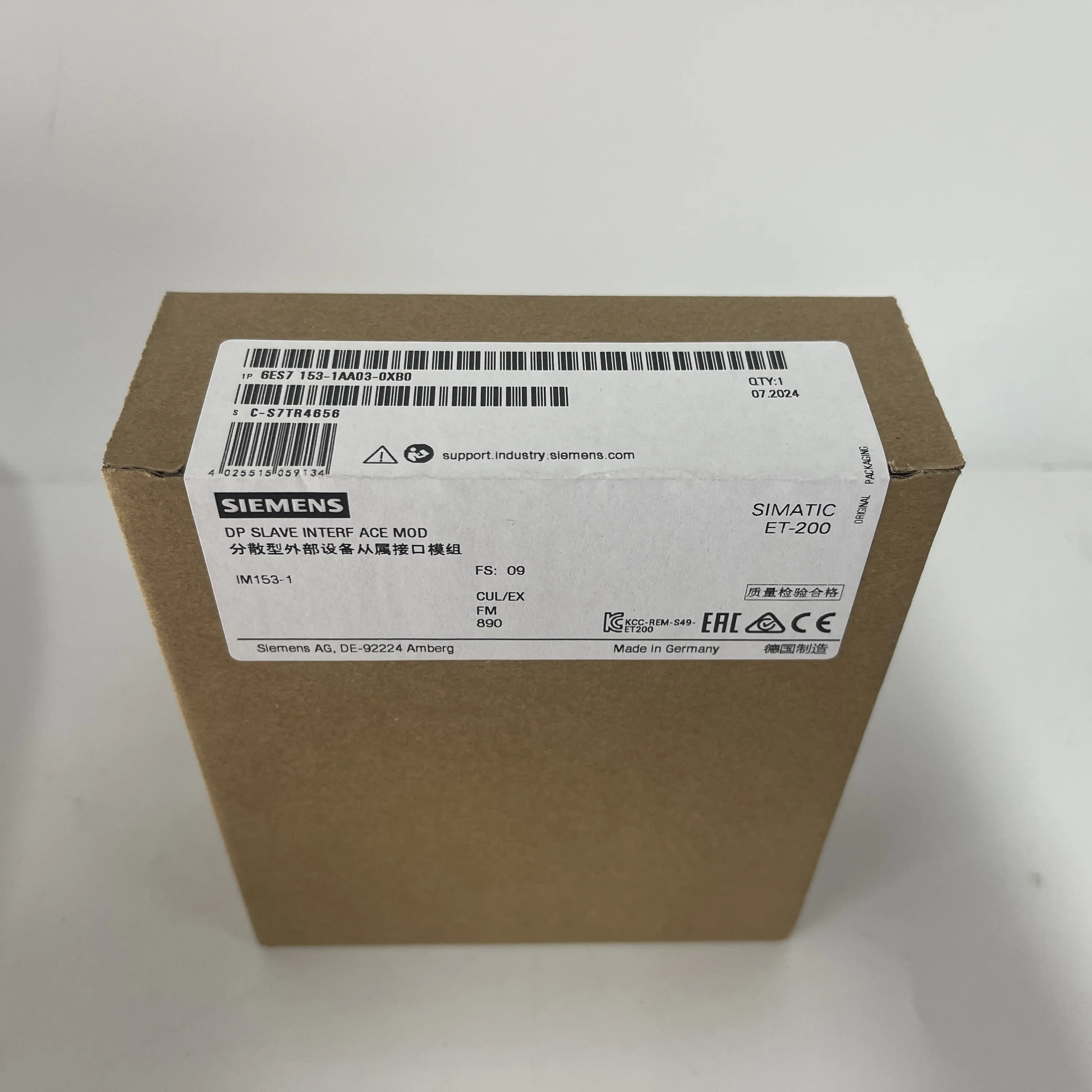 Siemens DP Slave Interface Module 6ES7153-1AA03-0XB0 Siemens DP Slave Interface Module 6ES7153-1AA03-0XB0