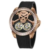 With diamonds, rose gold