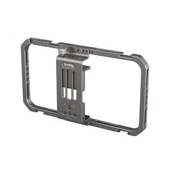 For SmallRig Universal Mobile Phone Cage Smartphone Video Rig Filmmaking Vlogging Case 2791b