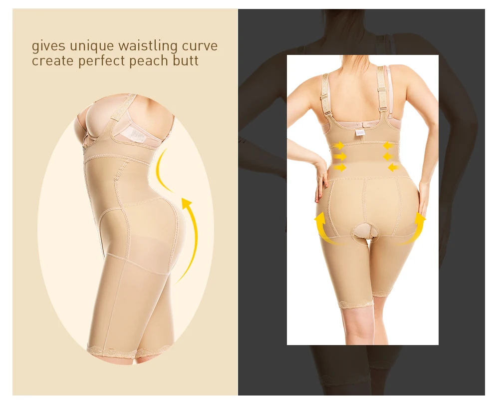 High Compression Post Partum Postpartum Body Shaper Bodysuit Tummy