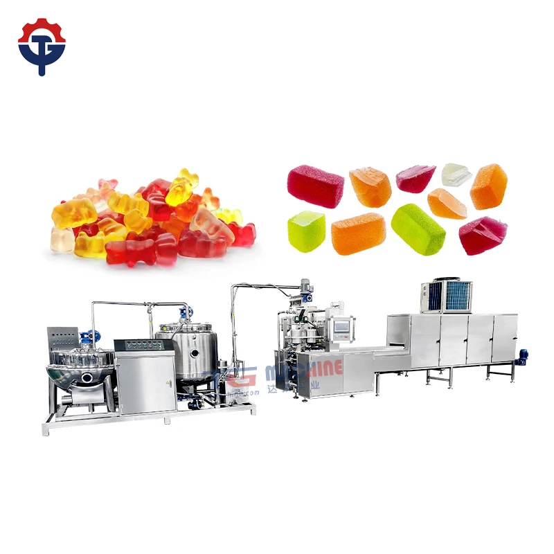 Large Scale Sustainable 3d Fruit Gummy Machine Automatic Sweets Machine