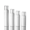 Bouteille blanche avec pompe blanche