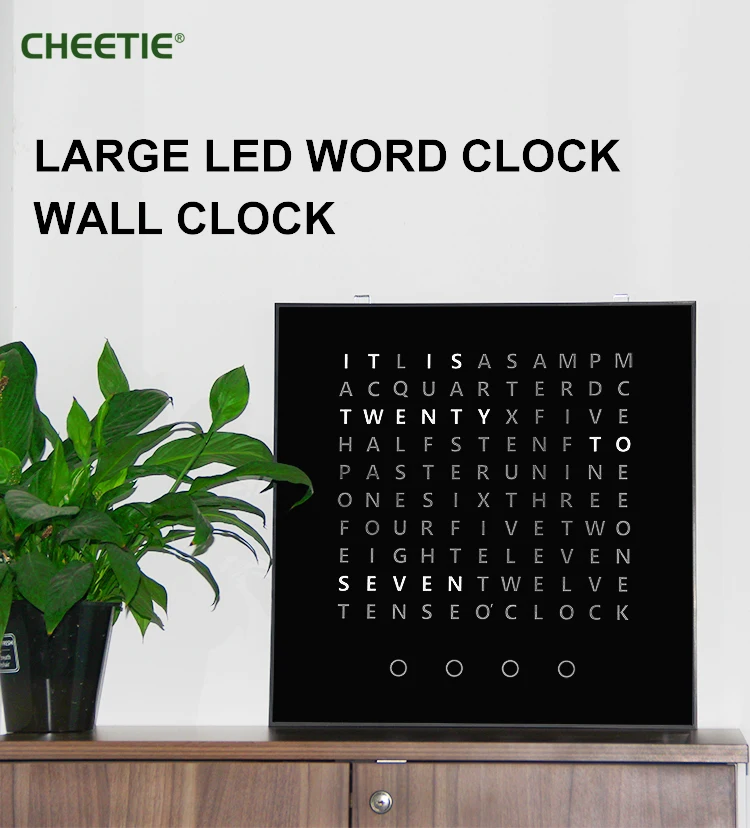 Cheetie Cp0403 Hot Style Easy Setup Housewarming Gift Dutch Sharper Image Letterklok Vintage