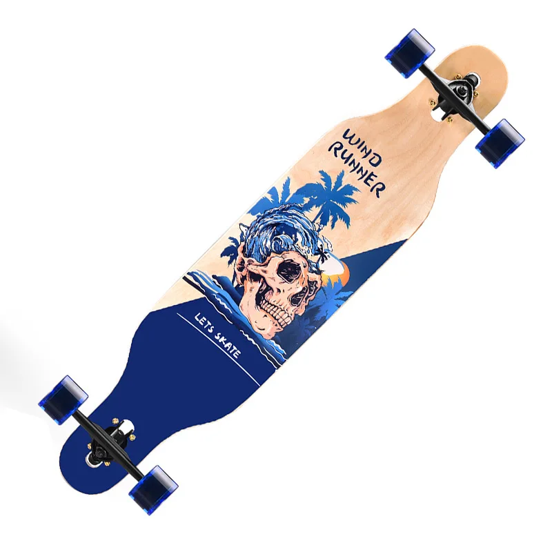 EACHkids Skate Board Prices Long Skateboard Flat Skating Board Customize  Surfing for Adult