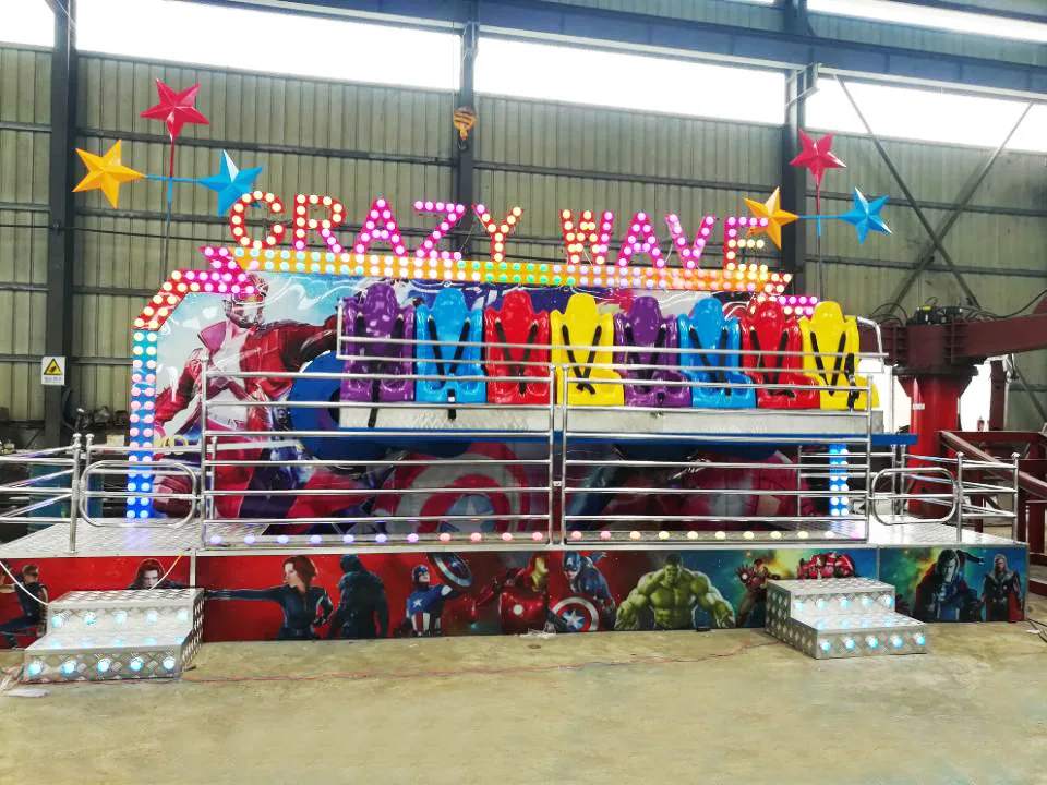 Waves Ride Carnivil Cheap Price Amusement Park Kids Miami Ride Funfair Crazy Wave Rides