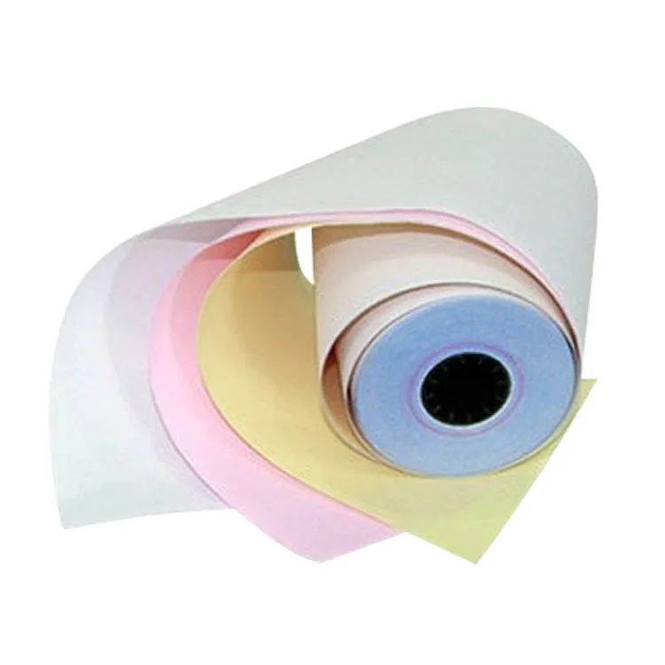 Buy Wholesale China Blue Or Black Image Cb/cfb/cf 3-4 Ply Carbonless Paper  Roll Ncr Carbonless Copy Paper Rolls & Carbonless Paper at USD 1400