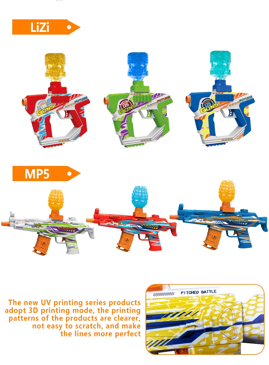 Akm47 Plastic M416 Gelblaster Splatter Ball Electric Water Gel Ball Guns Gel Blaster Toy Gun