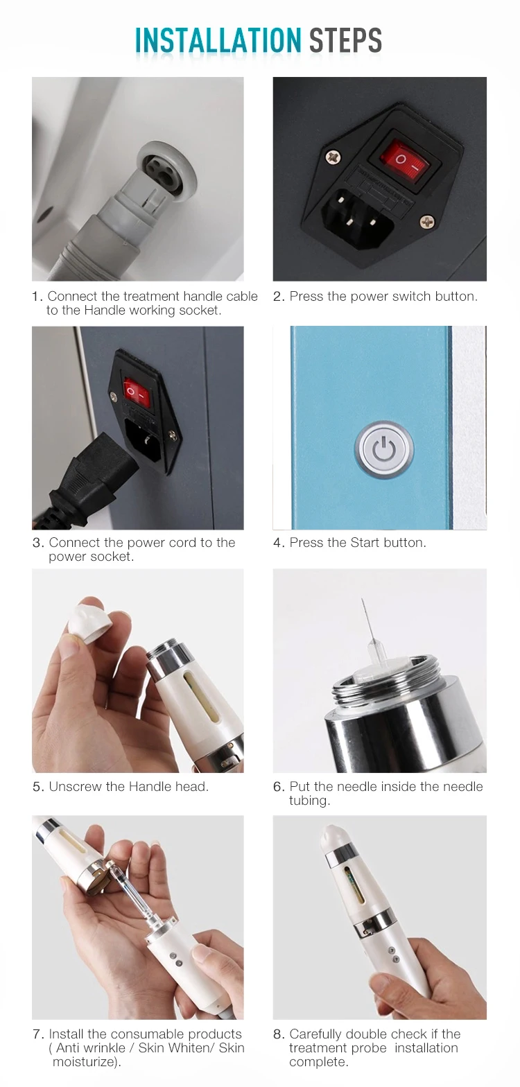 Multi-function Seyo Tda No Needle Meso Gun Needle Injector Mesogun Mesotherapy