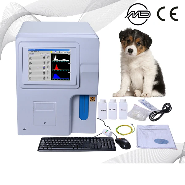 HT35vet  Open Reagent System Full Auto Veterinary Hematology Analyzer CBC Machine with Extremely Low Price