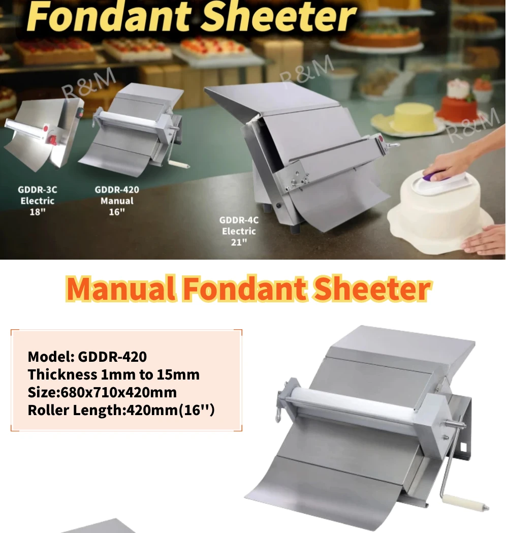 Home Use Industrialroll Tabletop Mini Manual Food Dough Roller Daugh Sheeter Laminator Press Counter Top Hand Crank for Bakery