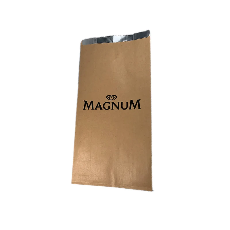 Paper Bag Hot Dog Food Packaging Aluminium Foil Bags