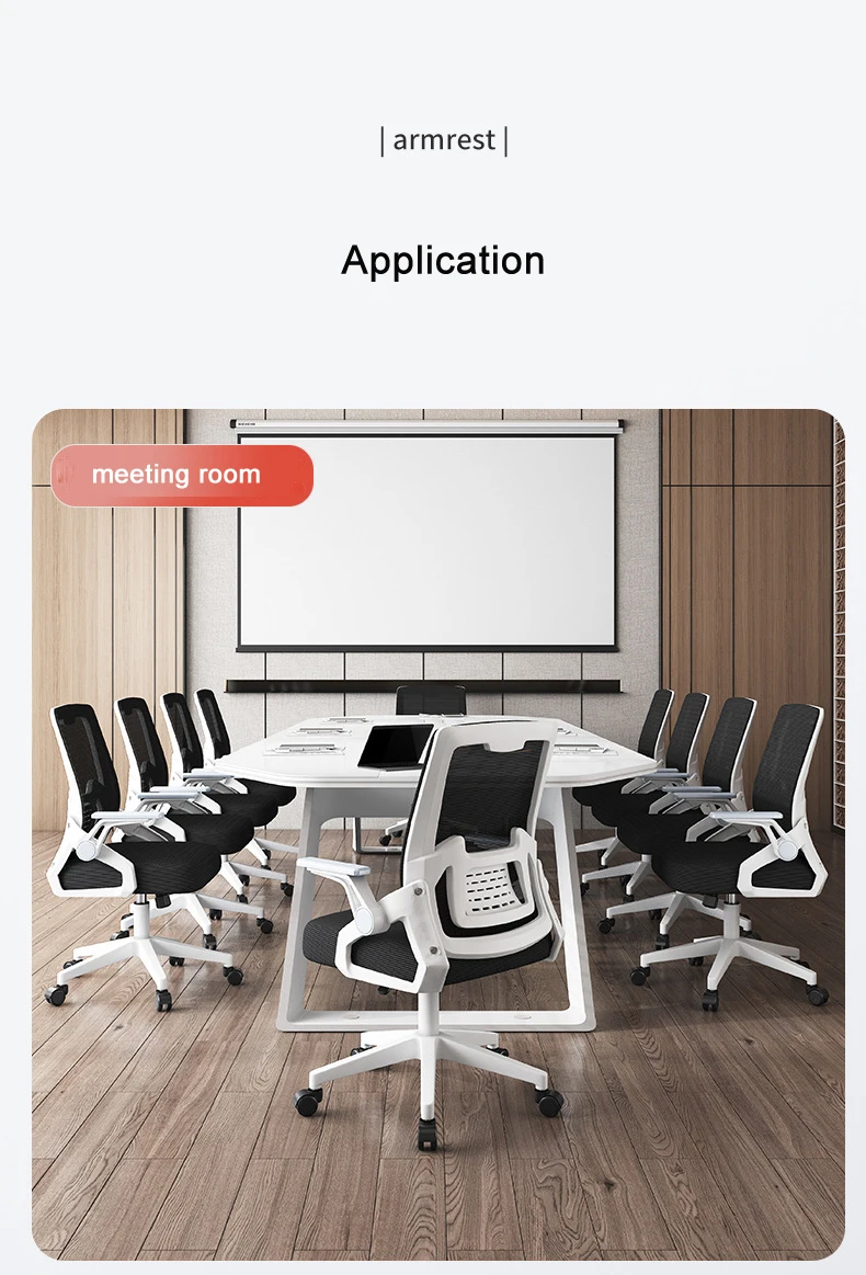 Modern Office Furniture Comfortable Armrest Adjustable Swivel Mesh Executive Ergonomic Office