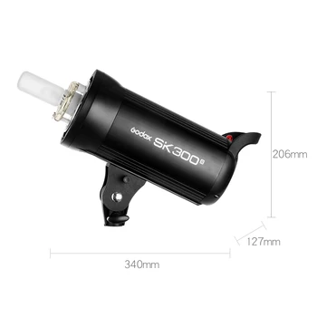 Godox SK300II 300Ws Professional Studio Strobe Flash Light With Wireless X System Offers Creative Shooting detail image