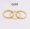 Gold 30 flat circle