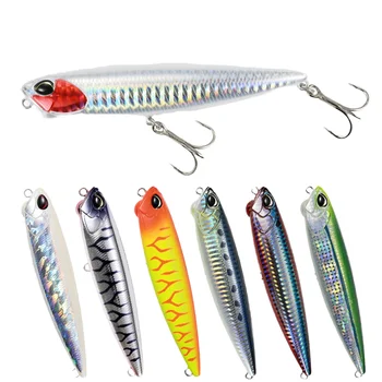 Floating Pencil Lure 85mm 11g, Walking Bait Topwater Dog, Long Cast Hard Bait for Saltwater Freshwater – Popper – view 2
