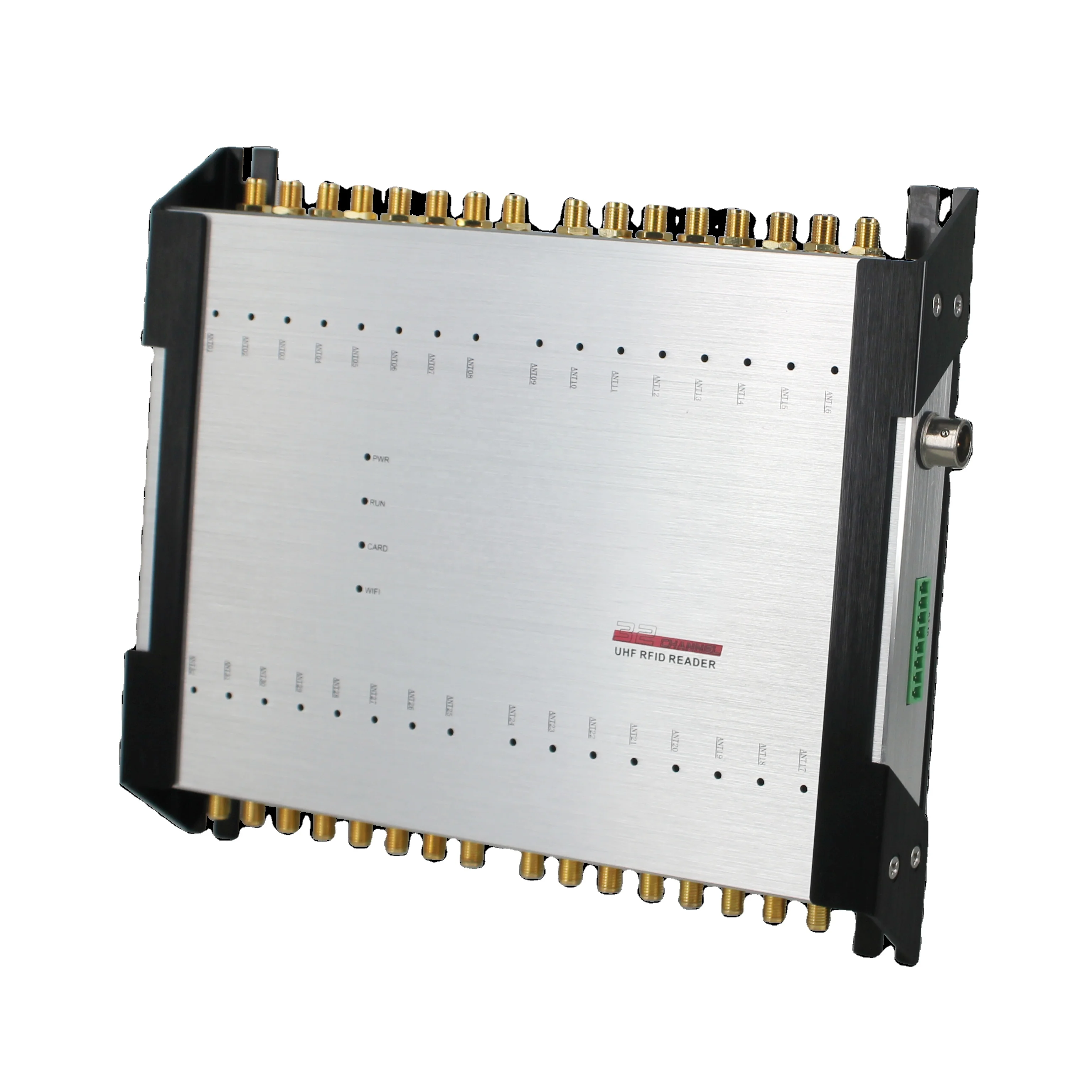 32 Port UHF RFID Fixed Reader R2000 Chip Reader for Book and Archive Asset Management Equipment