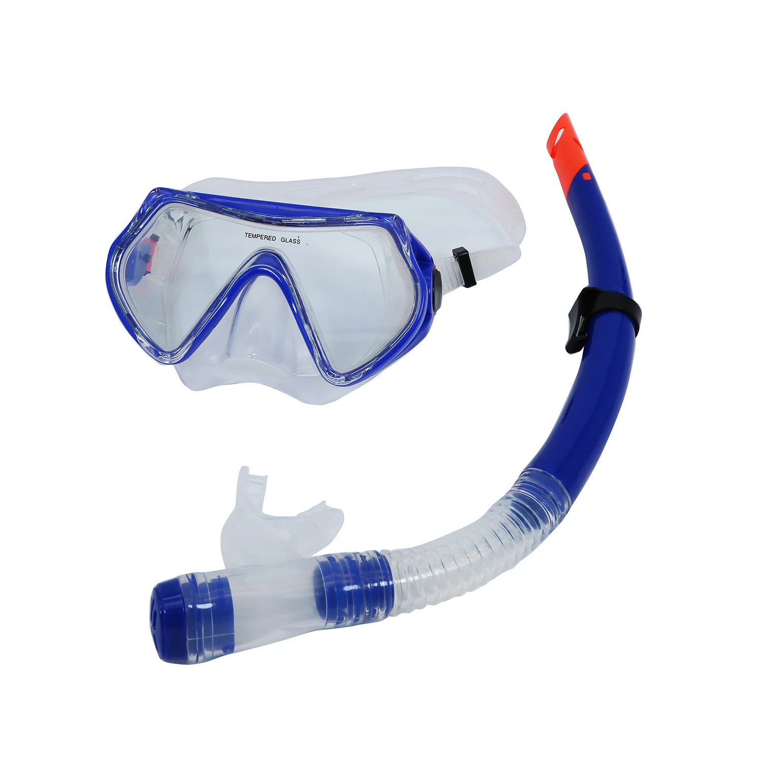 2023 Version Single Lens Scuba Diving Gear Free Diving Goggles Dry Top ...