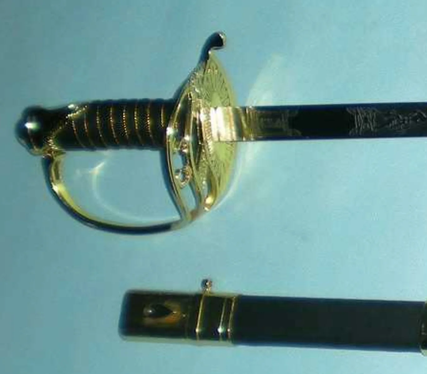 OEM Ceremonial Sword Saber Navy Air Force Swords with Scabbard