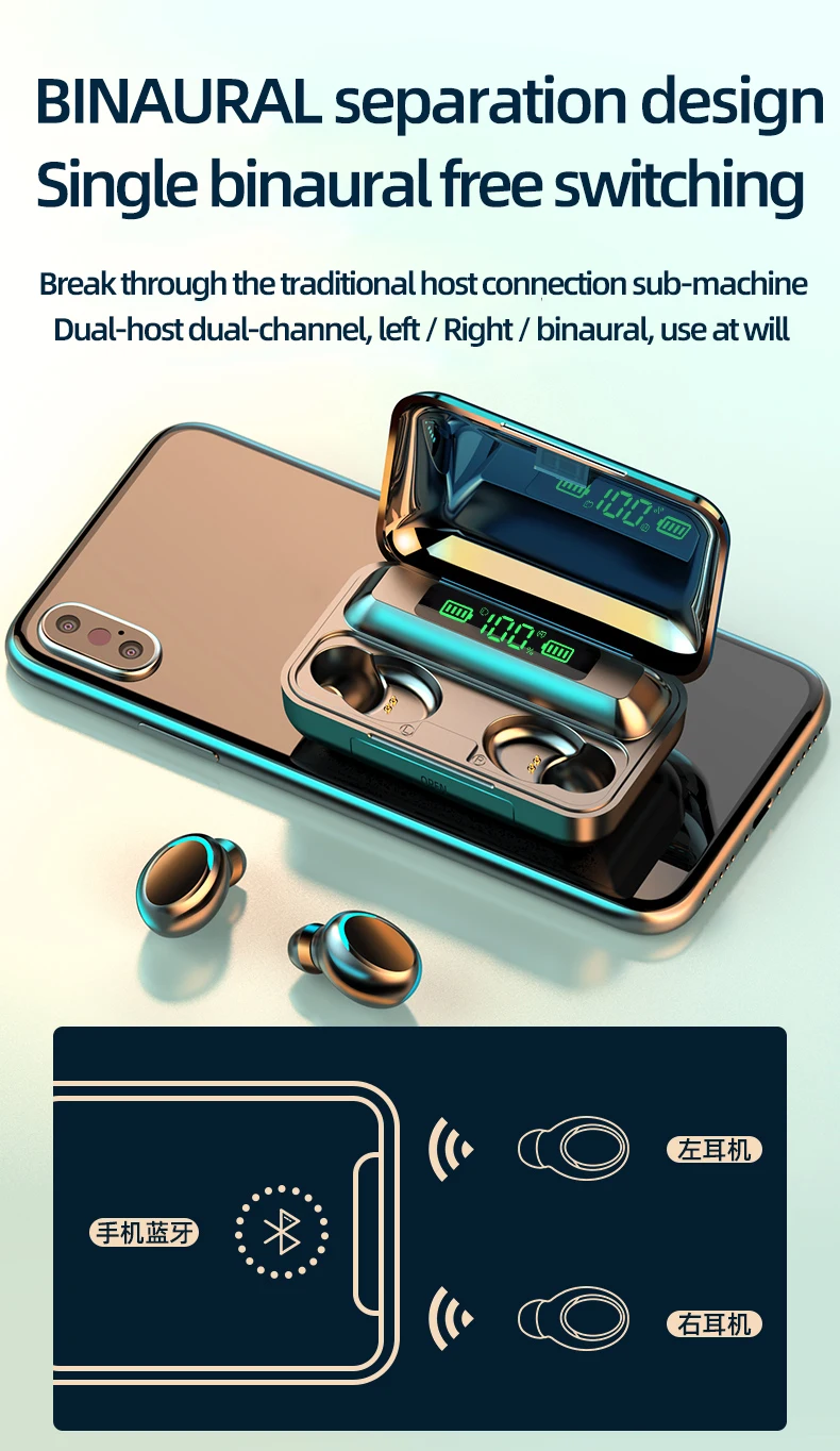 TWS Earphone Headset