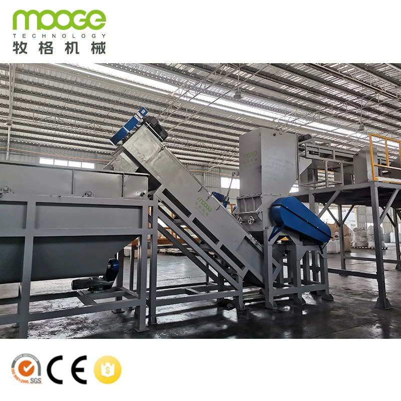 Waste Plastic Scrap Washing Recycling Line