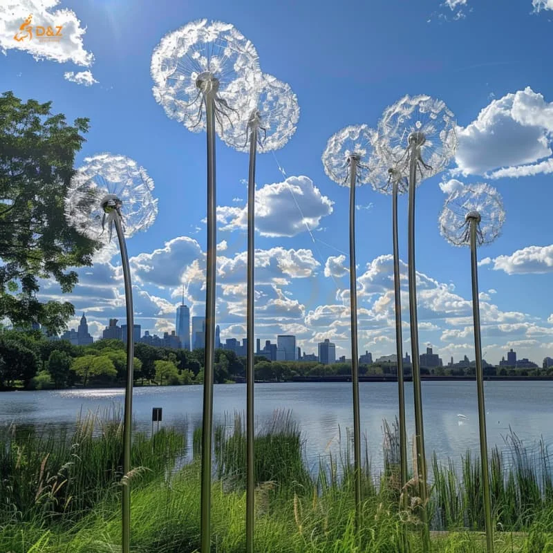 Dandelion Statue