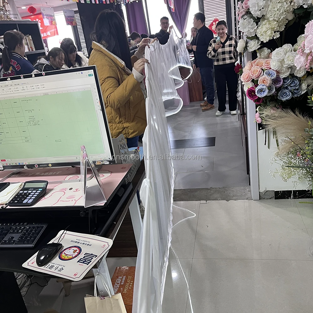 Stringing Ceiling New Arrivals Wall Ceiling Decorating String Curtain Veil S-shaped ...